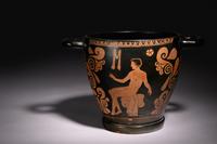 An Apulian Red-Figured Skyphos
