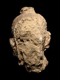 Four Gandharan Fragmentary Stucco Heads and One Bust