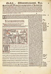 [Early Printing] Cicero, (Marcus Tullius). (Opera) cu(m) come(n)to Marsi. maturancij et Ascensij