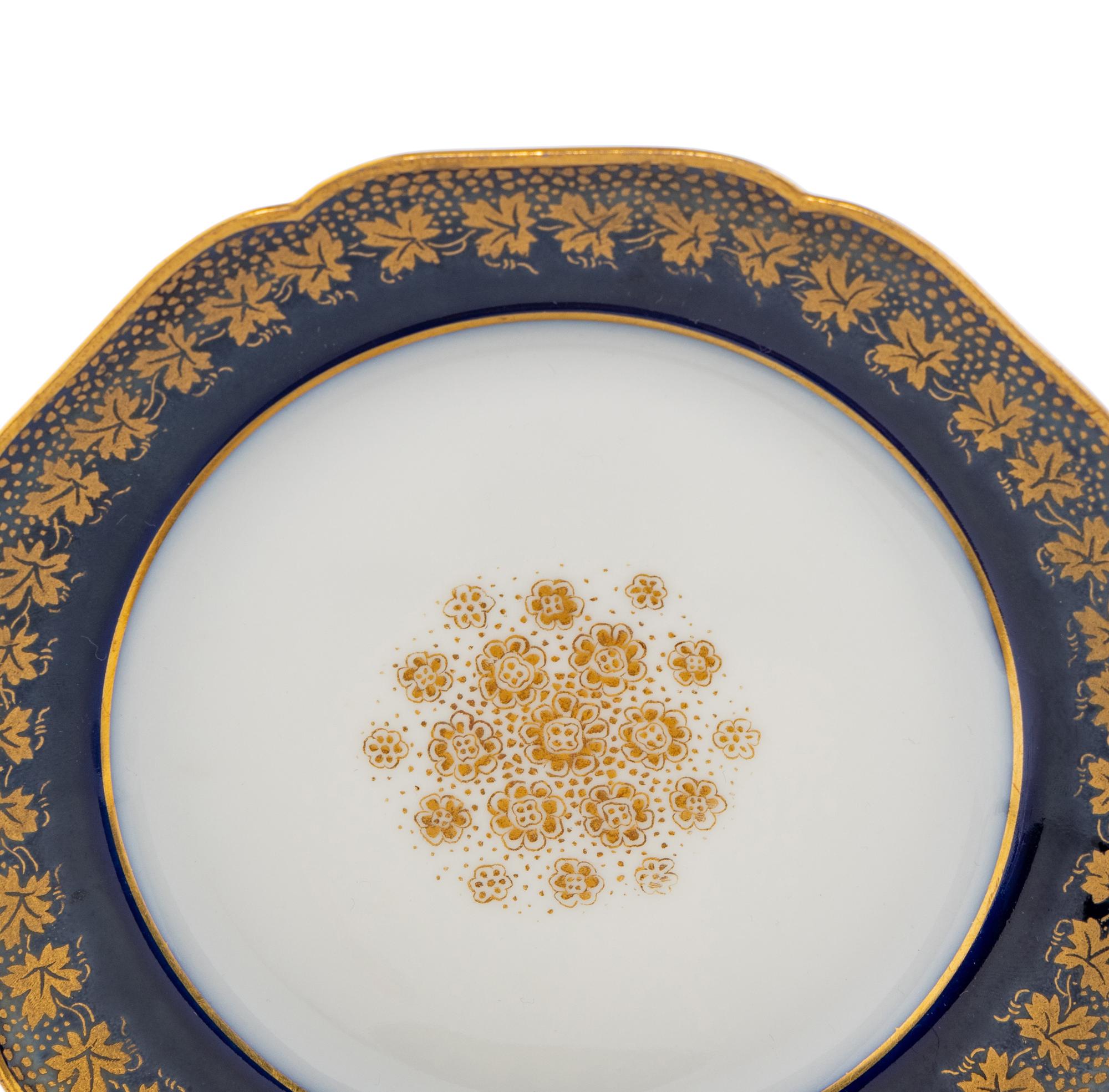 A Group of Haviland Limoges Porcelain Plates