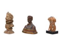 Two Continental Busts and a Female Torso
