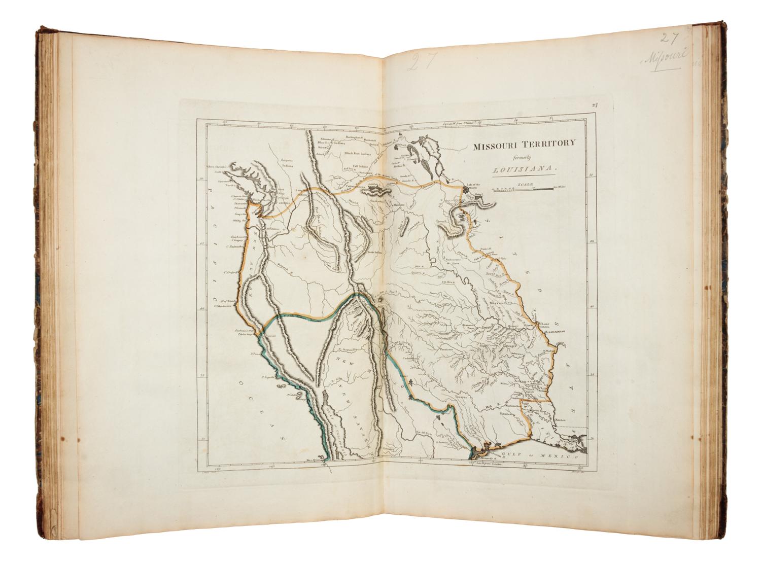 CAREY, Matthew. Carey's General Atlas. Philadelphia: M. Carey, 1816.