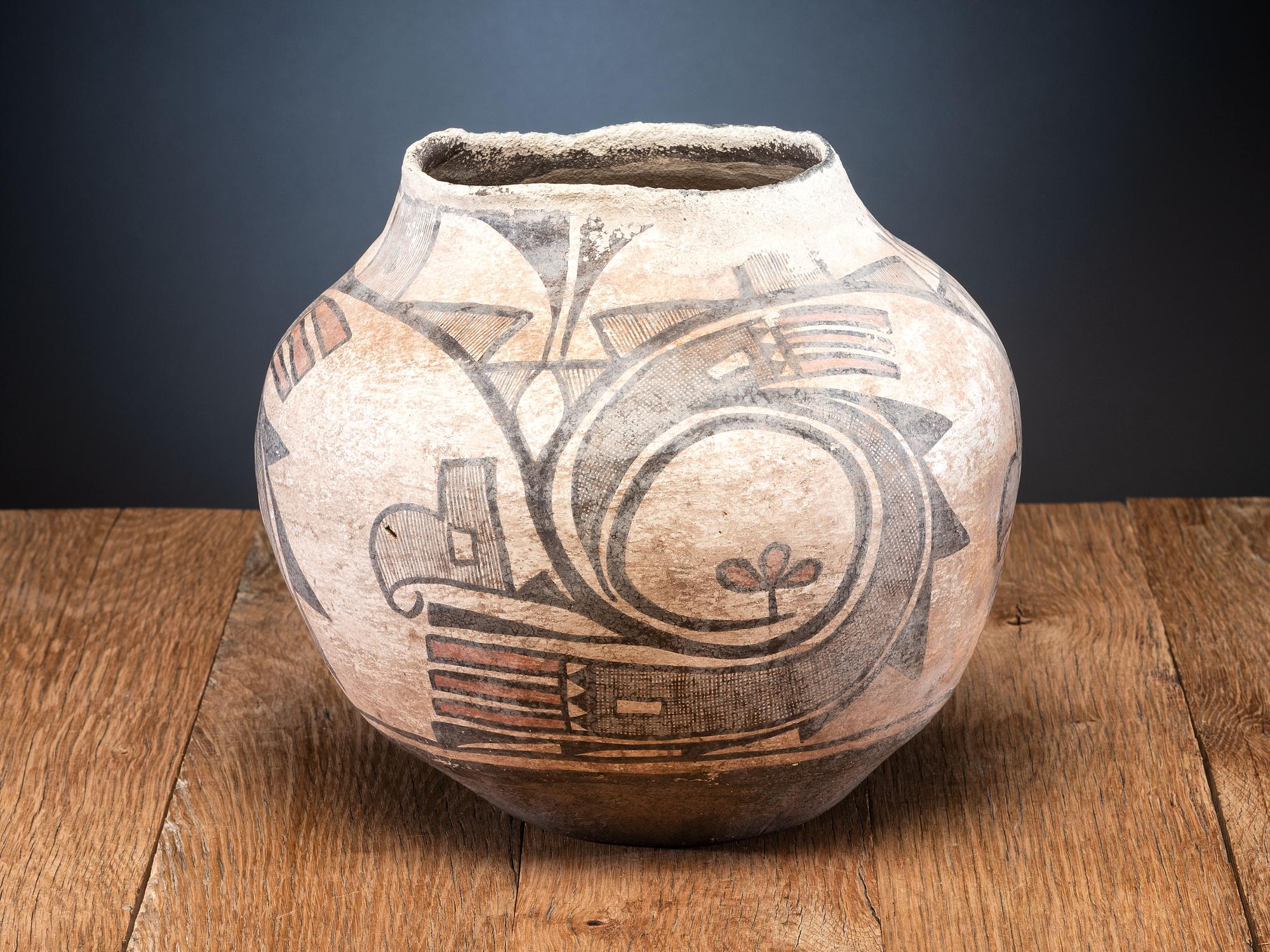 Zuni Pottery Olla
