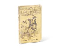 [Baseball] Chadwick, Henry. De Witt's Base-ball Guide. For 1874 . Containing the New Rules of the Game, Revised at the Professional Convention of 1874...