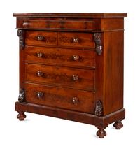 A Classical Mahogany Chest of Drawers