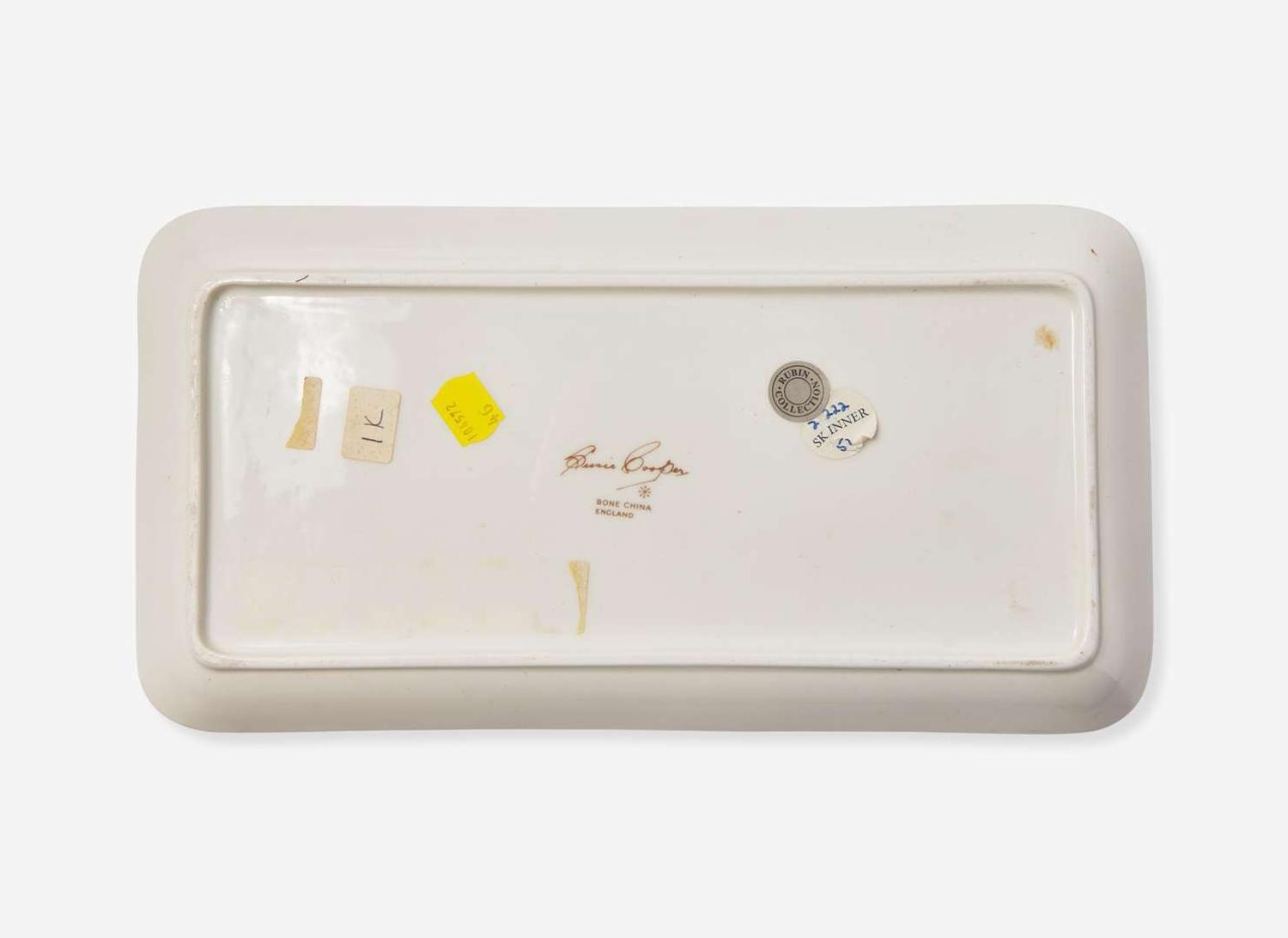 A Susie Cooper "Lion & Unicorn" Bone China Tray, UK, circa 1951