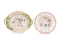 Two English Porcelain Dishes