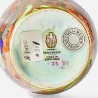 A Wedgwood Fairyland Lustre "Imps on a Bridge" Vase UK, circa 1925