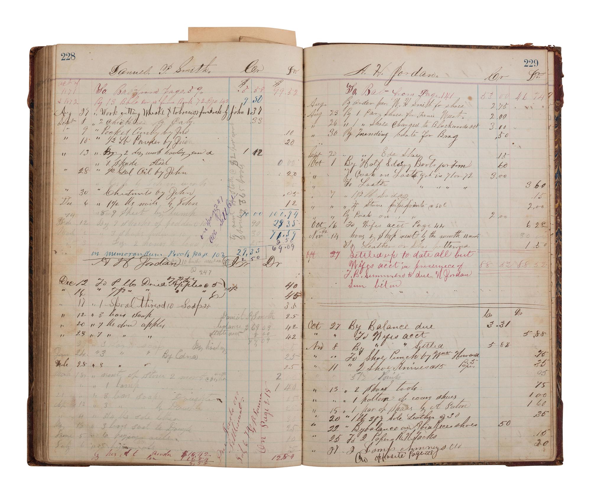 [CIVIL WAR]. A group of 3 ledgers associated with George W. Summers of Grant, Cabell County, (West) Virginia, documenting tensions between Union forces and Confederate sympathizers.