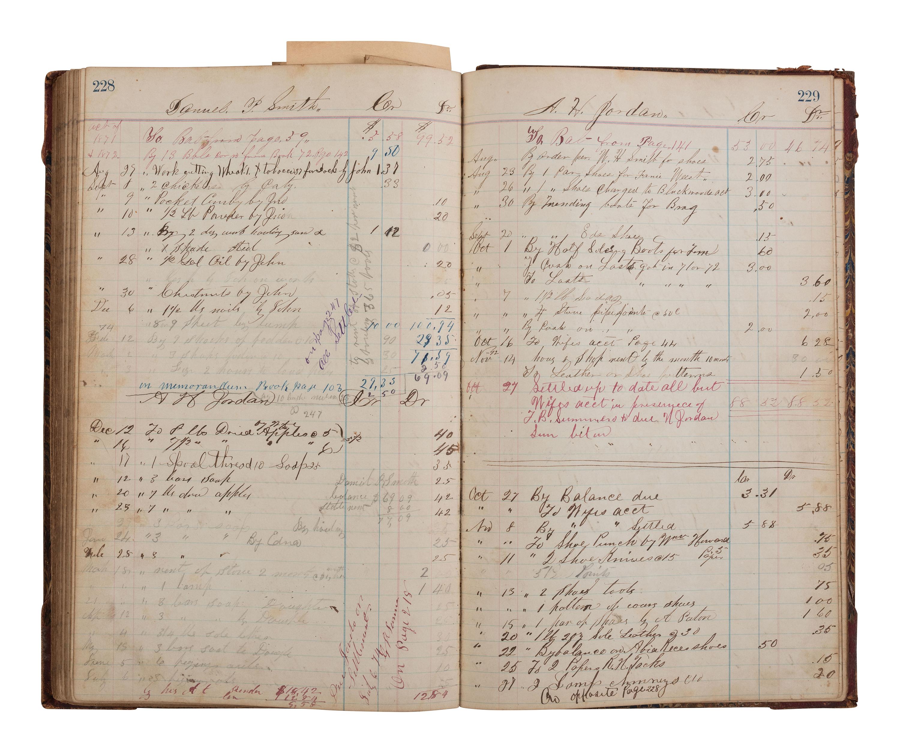 [CIVIL WAR]. A group of 3 ledgers associated with George W. Summers of Grant, Cabell County, (West) Virginia, documenting tensions between Union forces and Confederate sympathizers.