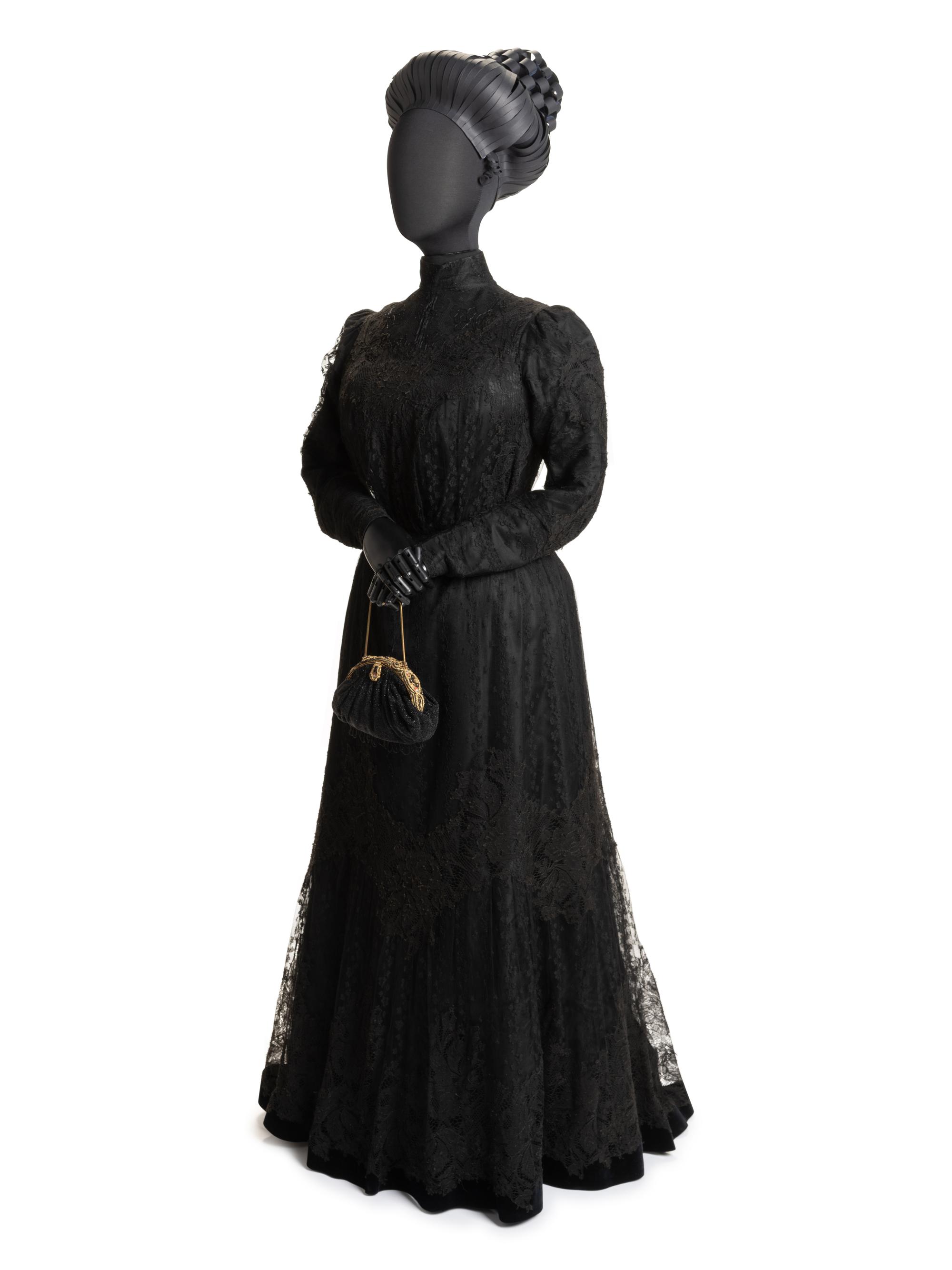 Wilhelmine Eckhardt Edwardian Lace Dress, c.1905