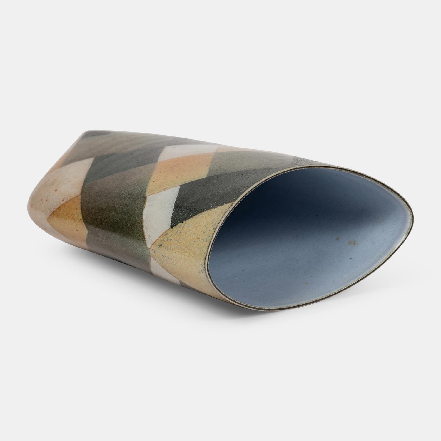 Tall Flattened Vase, 1985