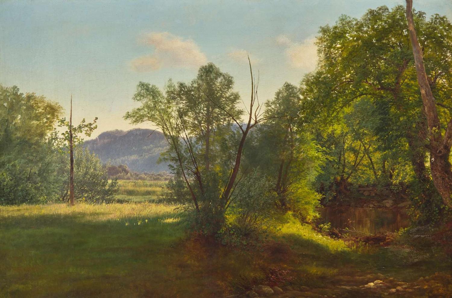 Mountainous River Landscape