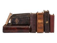 [EARLY PHOTOGRAPHY]. A group of 10 albums containing over 300 cabinet cards, CDVs, and tintypes.