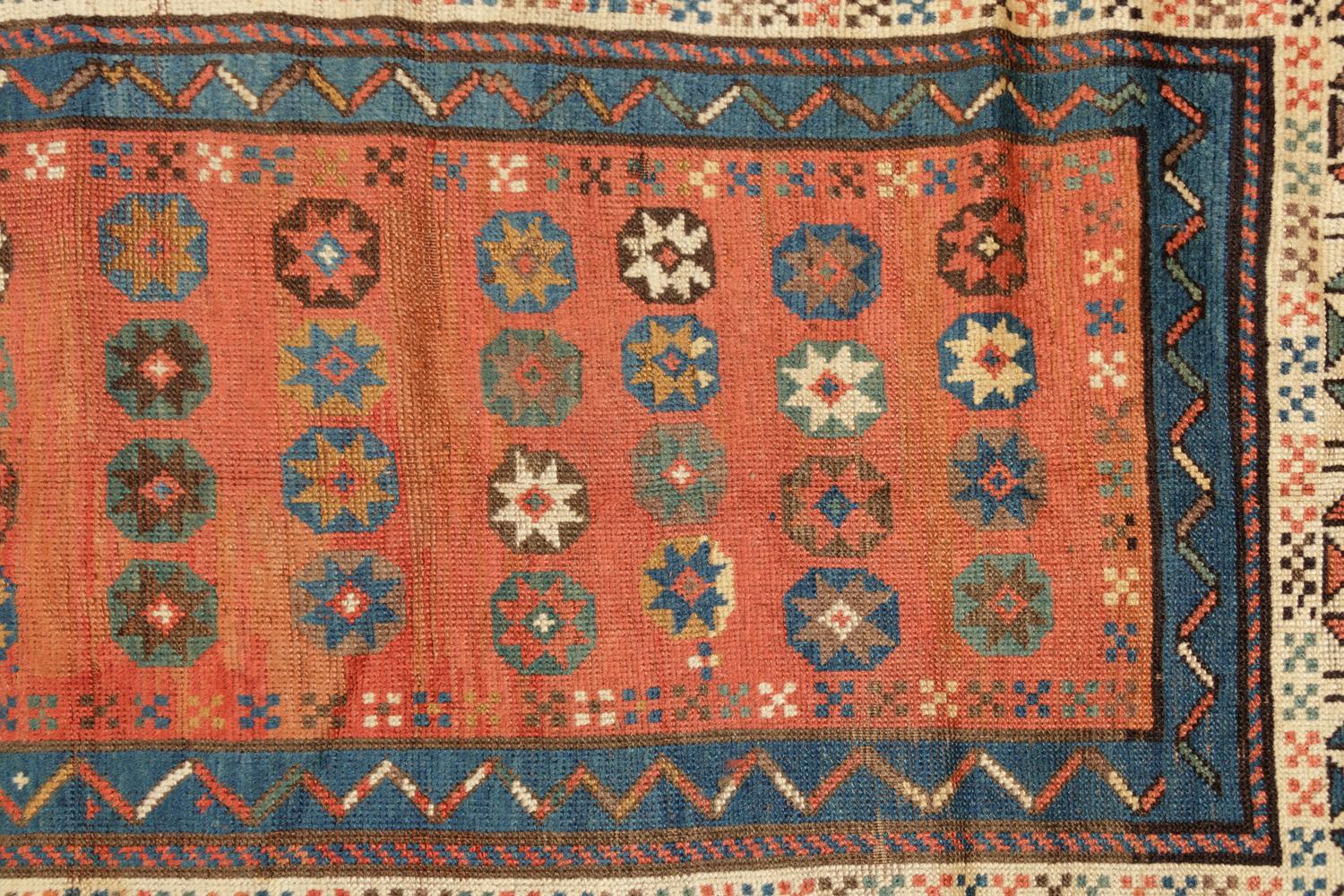 A Kazakh Wool Rug