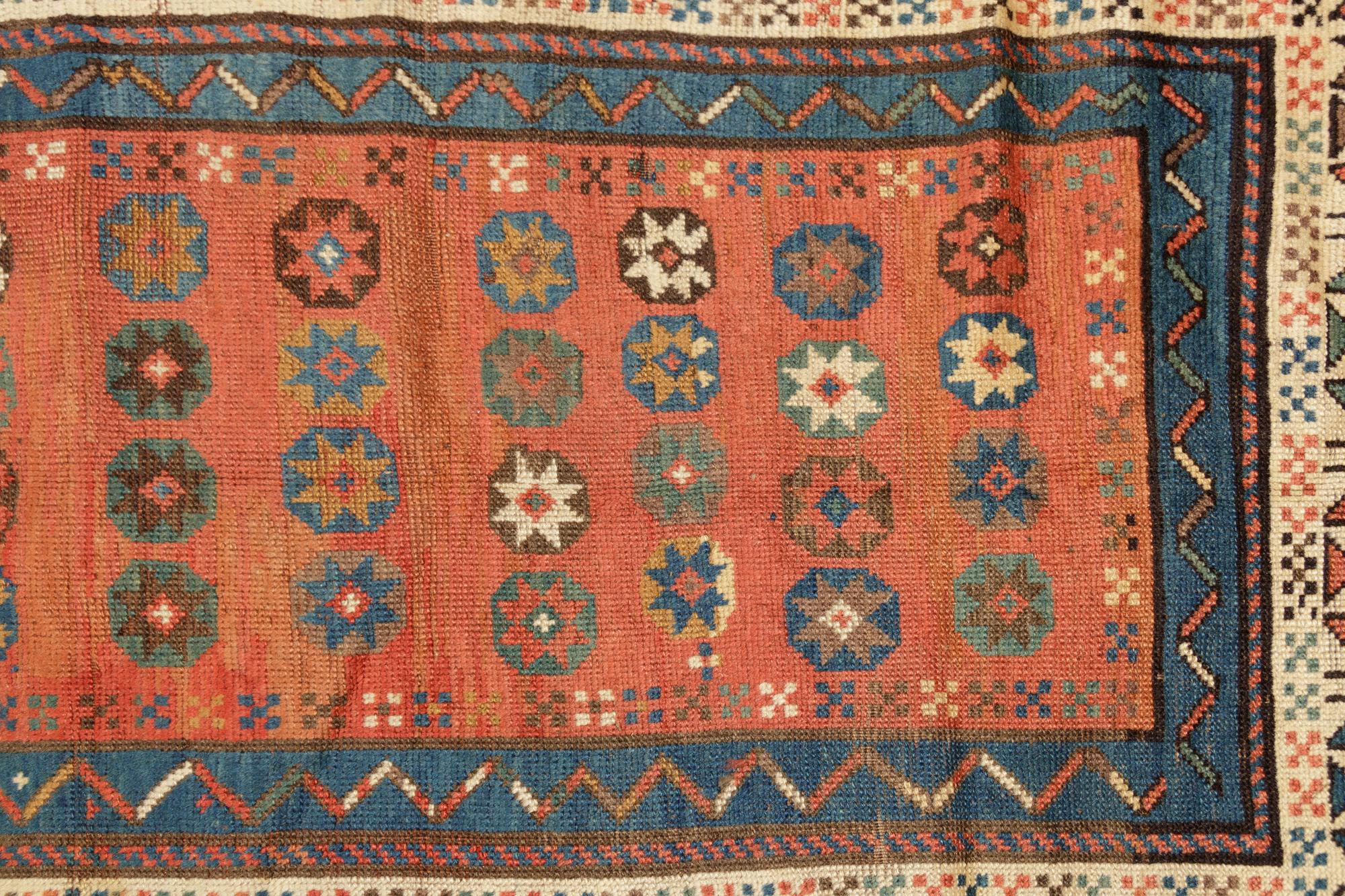 A Kazakh Wool Rug