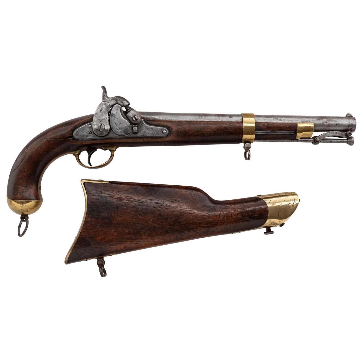 US Model 1855 Pistol Carbine by Springfield with Stock