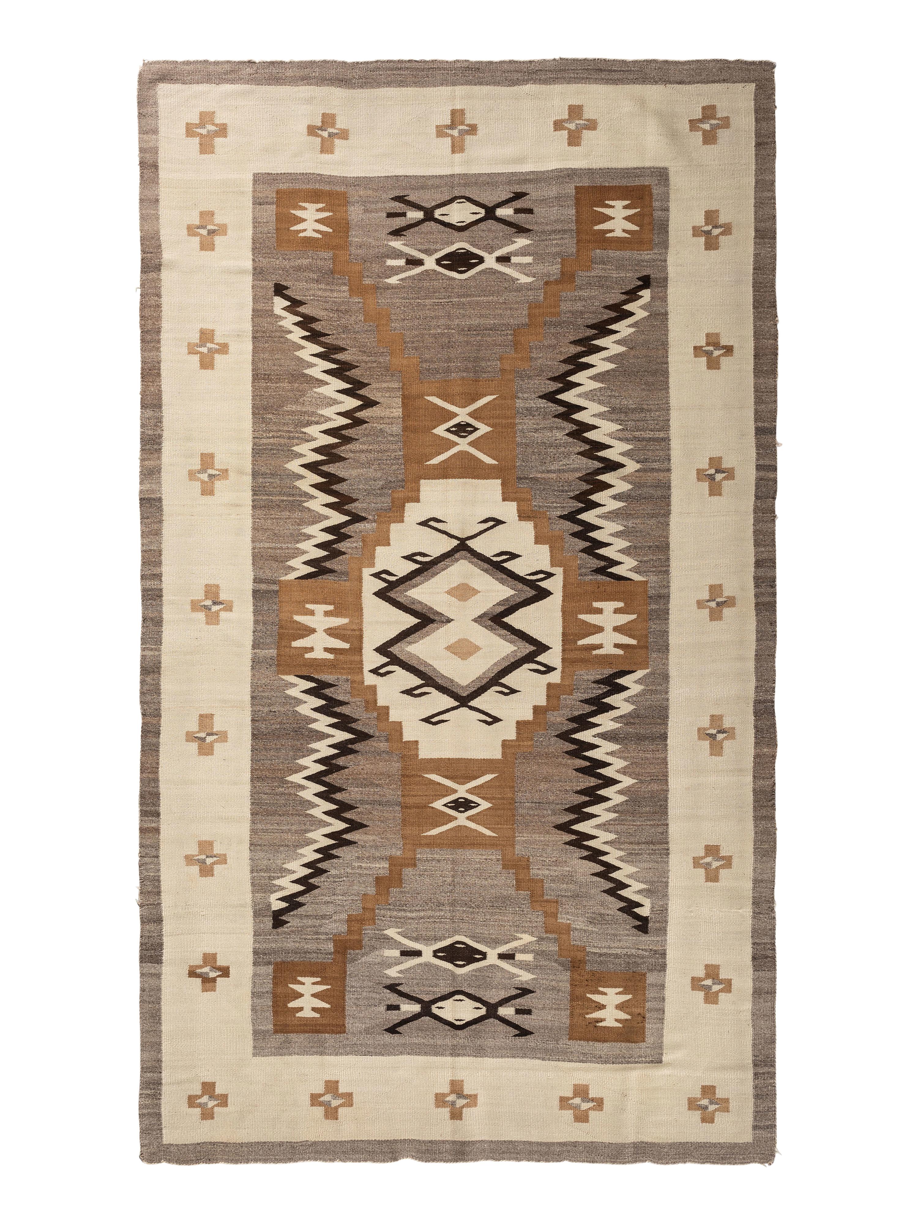 Navajo Storm Pattern Weaving / Rug