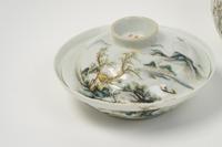 Seven Chinese Famille Rose Porcelain Articles