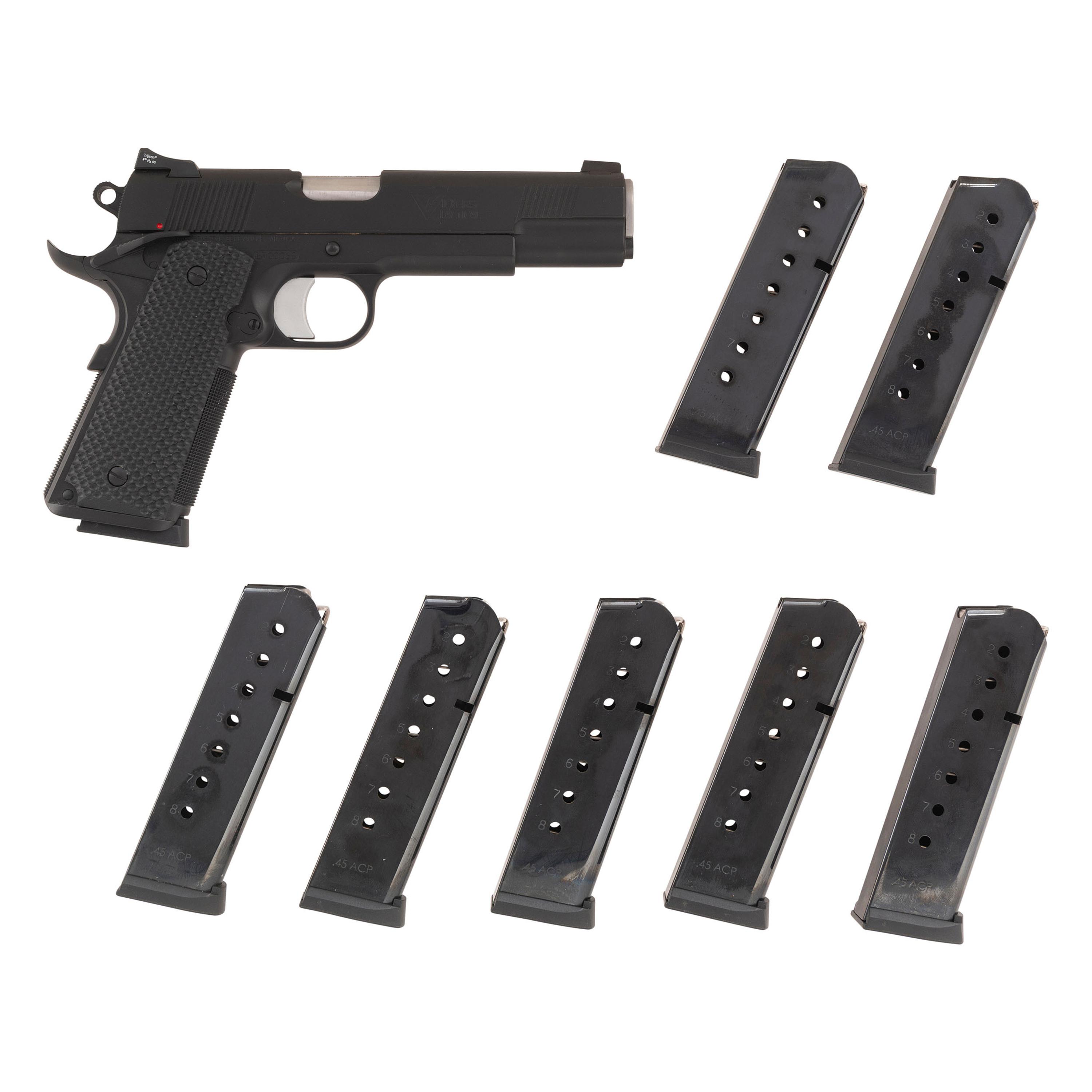 *Nighthawk Custom Vickers Tactical 1911 in .45 ACP Serial Number Consecutive with Next Lot
