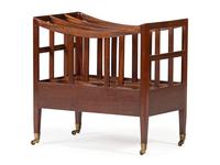 A Federal Mahogany Canterbury