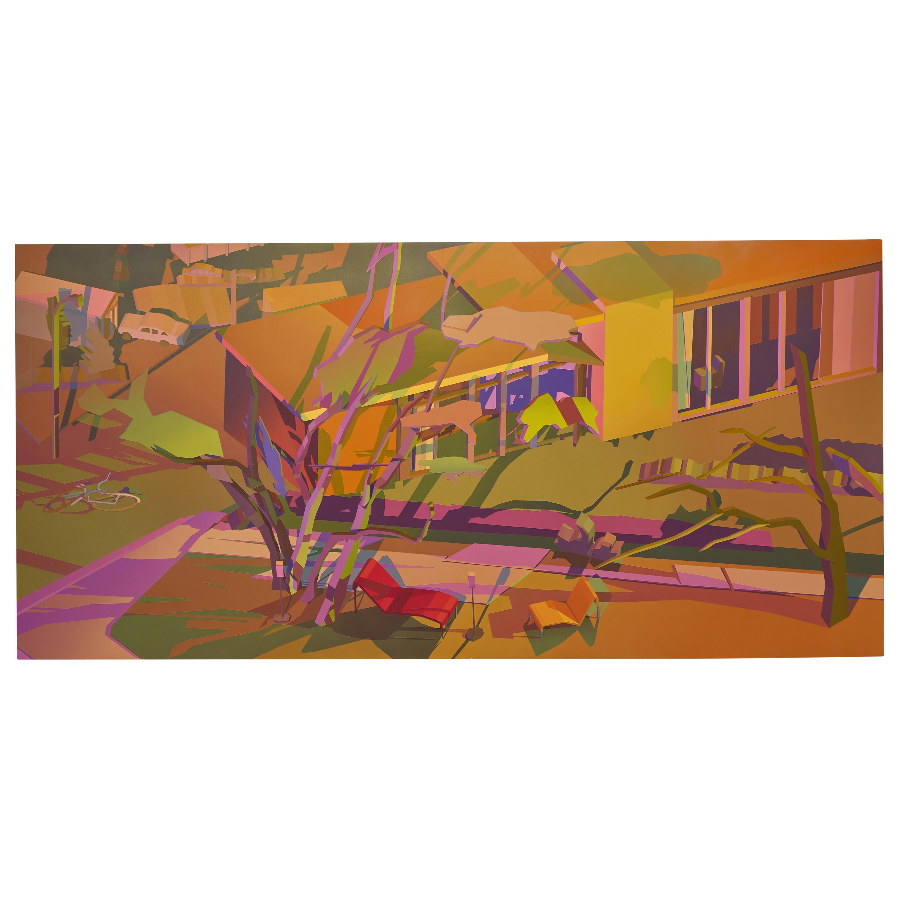 Jonathan Chapline (American, b. 1987) — Suburban Subdivision , 2021