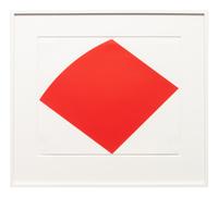 Untitled (Red Curve) , 1996-1997