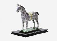 An Early Staffordshire Pearlware Figure of a Horse