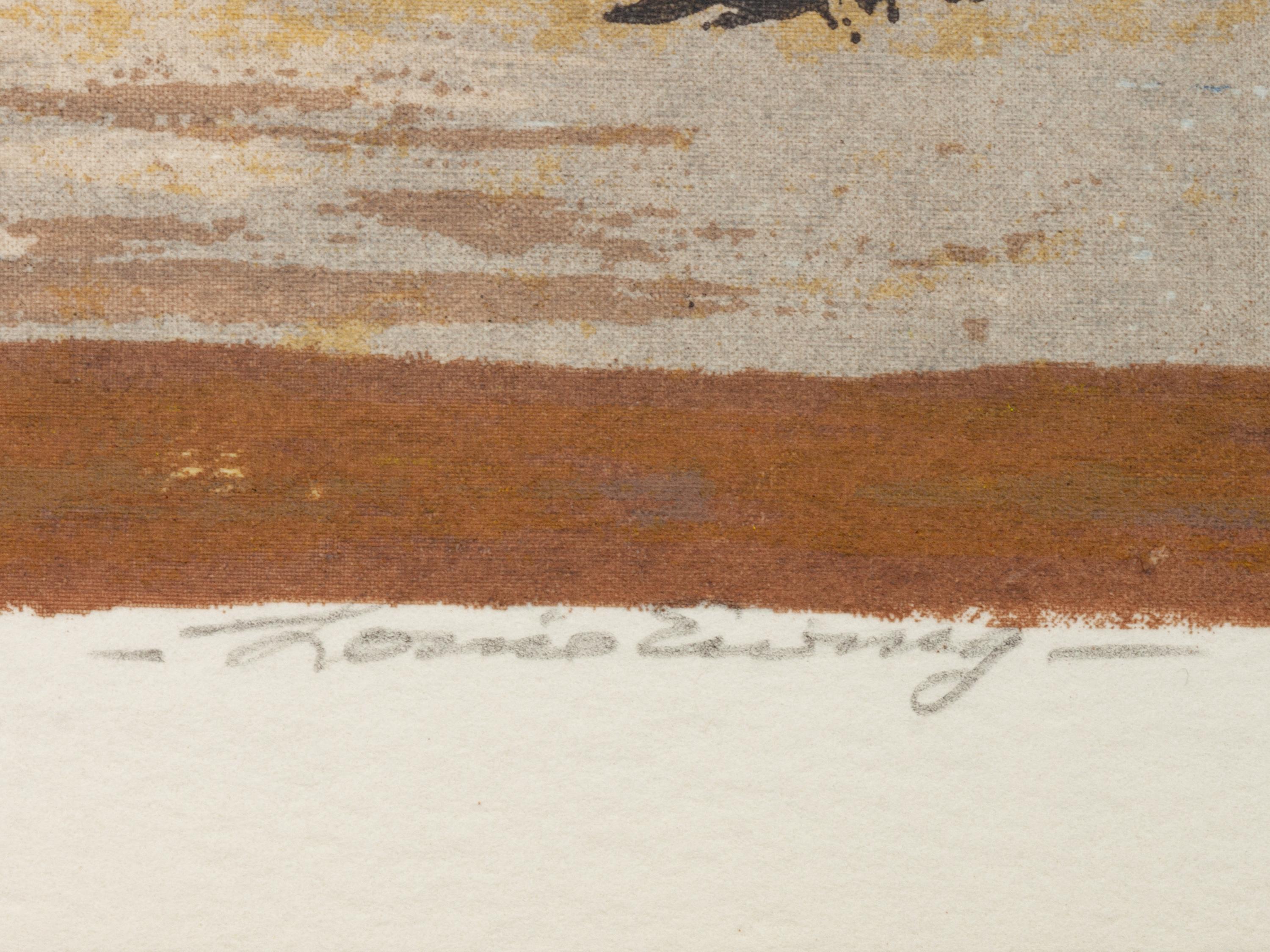 Four Works: Sunset - Santa Fe, edition 115/120; Neighbors , edition 51/100; Abiqui, New Mexico, edition 119/120; Old Pine Tree , edition 101/150