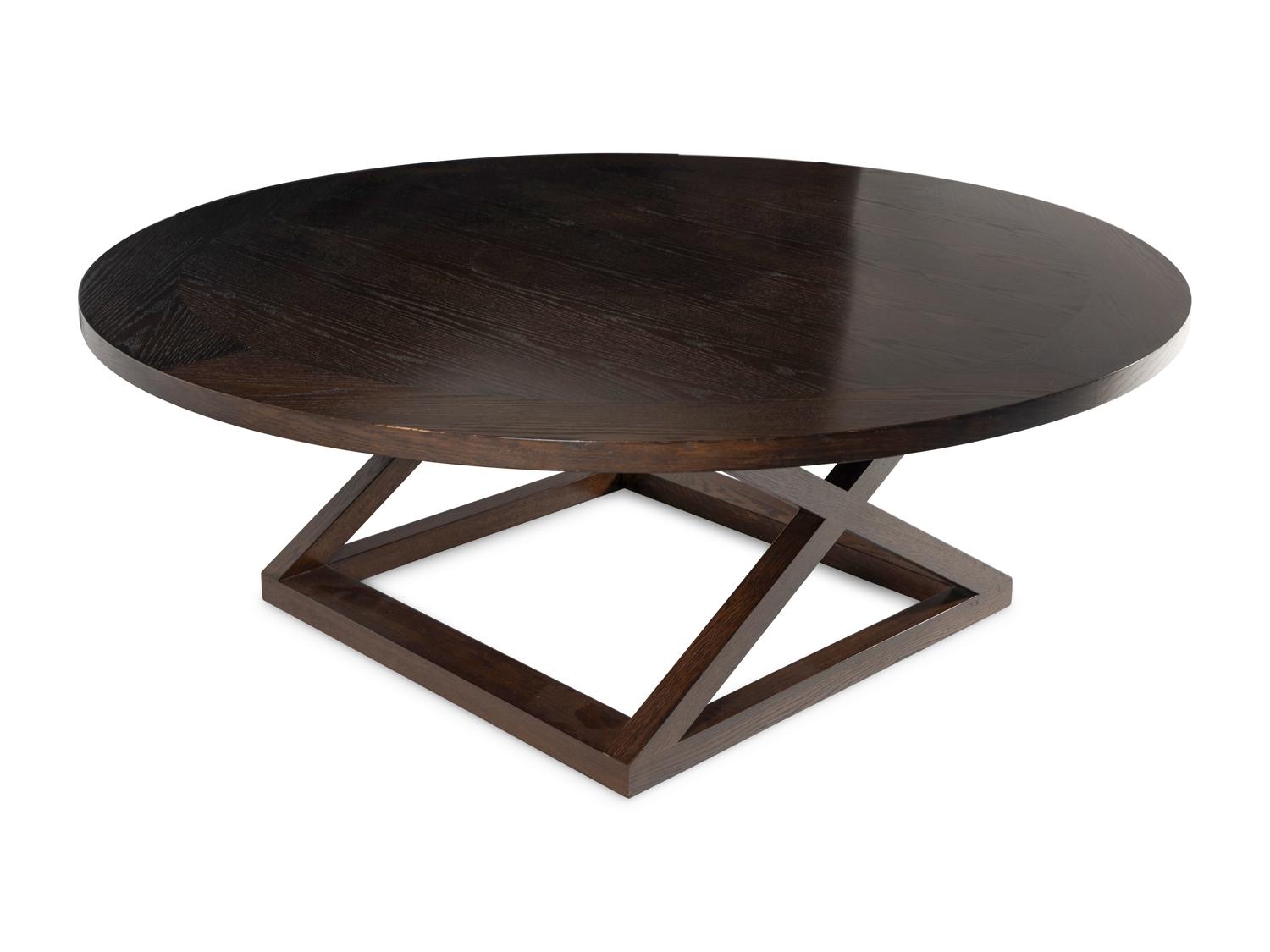A Contemporary Stained Oak Dining Table