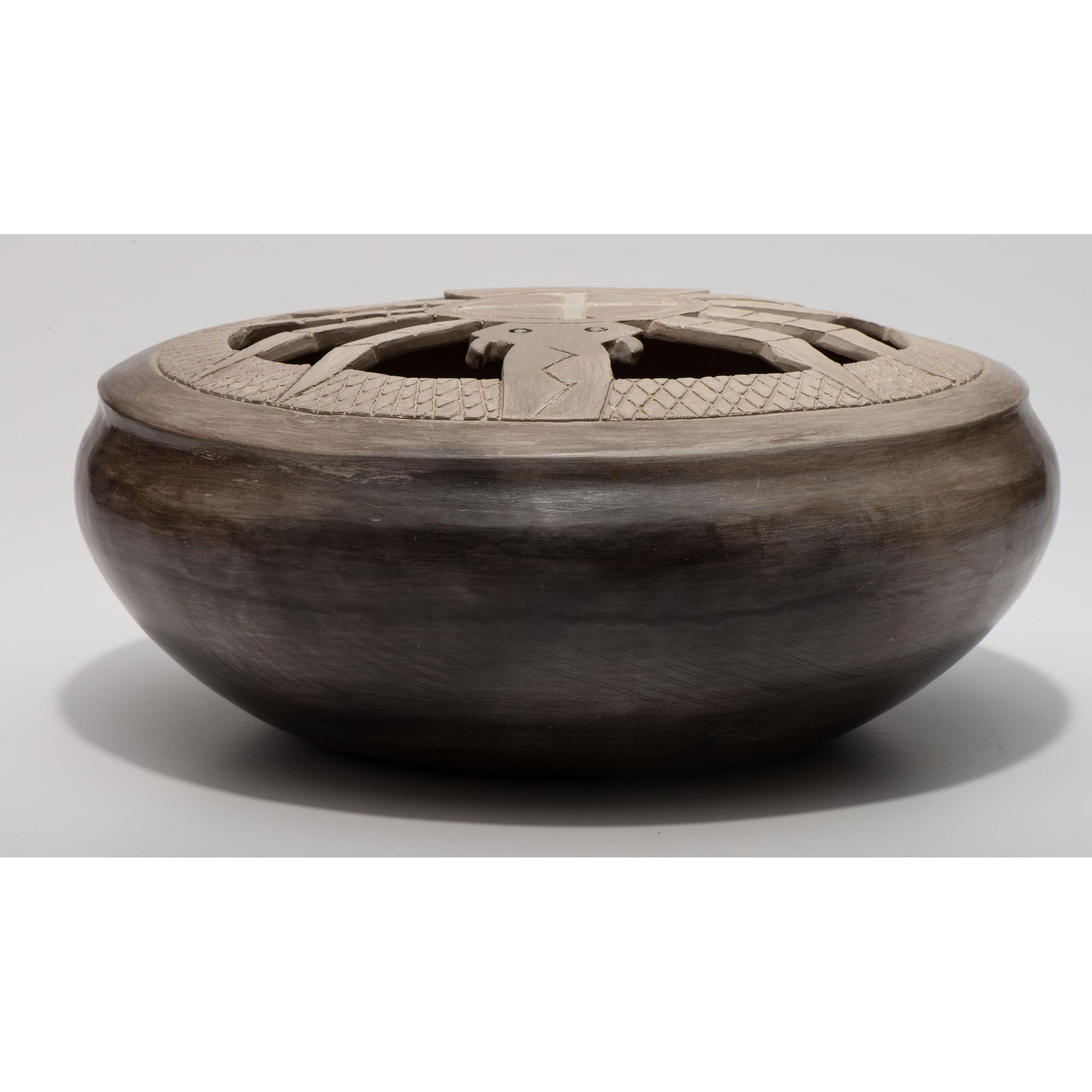 Pottery Bowl, with Spider