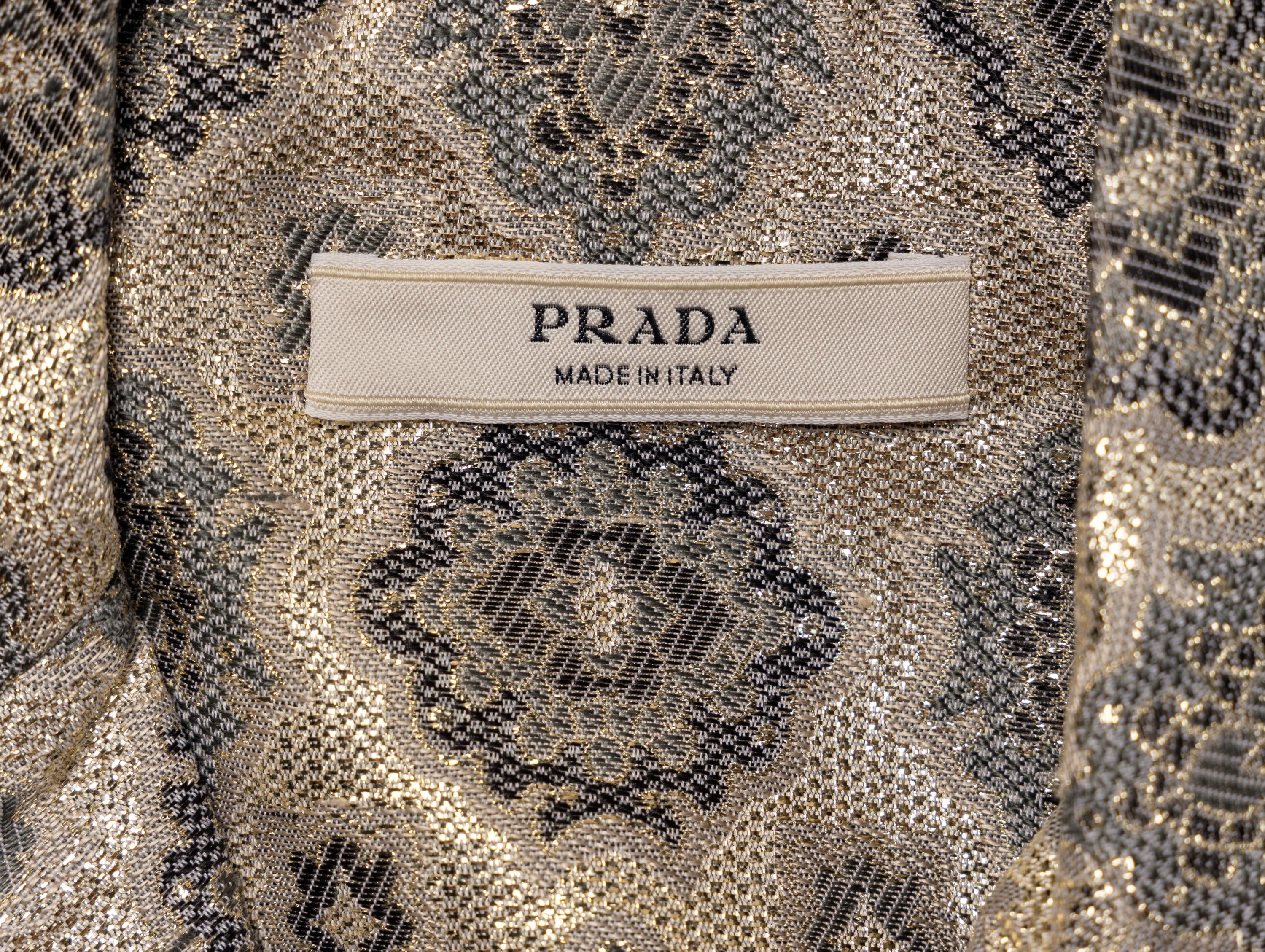 Prada, Brocade Coatdress