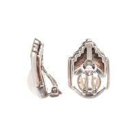CARTIER, STERLING SILVER, YELLOW GOLD, CULTURED PEARL AND ONYX JEWELRY SUITE