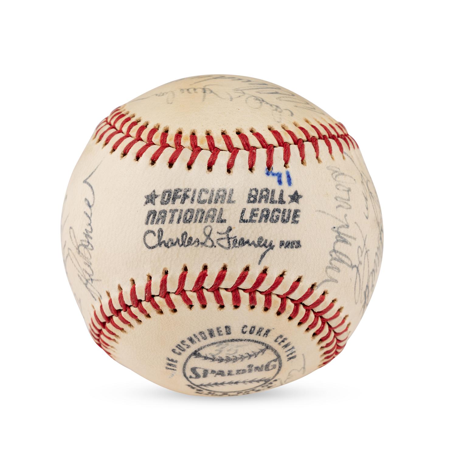 A 1971 New York Mets Team Signed Autograph Baseball (Beckett Authentication Services Letter of Authenticity)