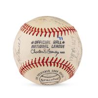 A 1971 New York Mets Team Signed Autograph Baseball (Beckett Authentication Services Letter of Authenticity)