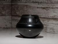 Blackware Pottery Jar, 1925-1943