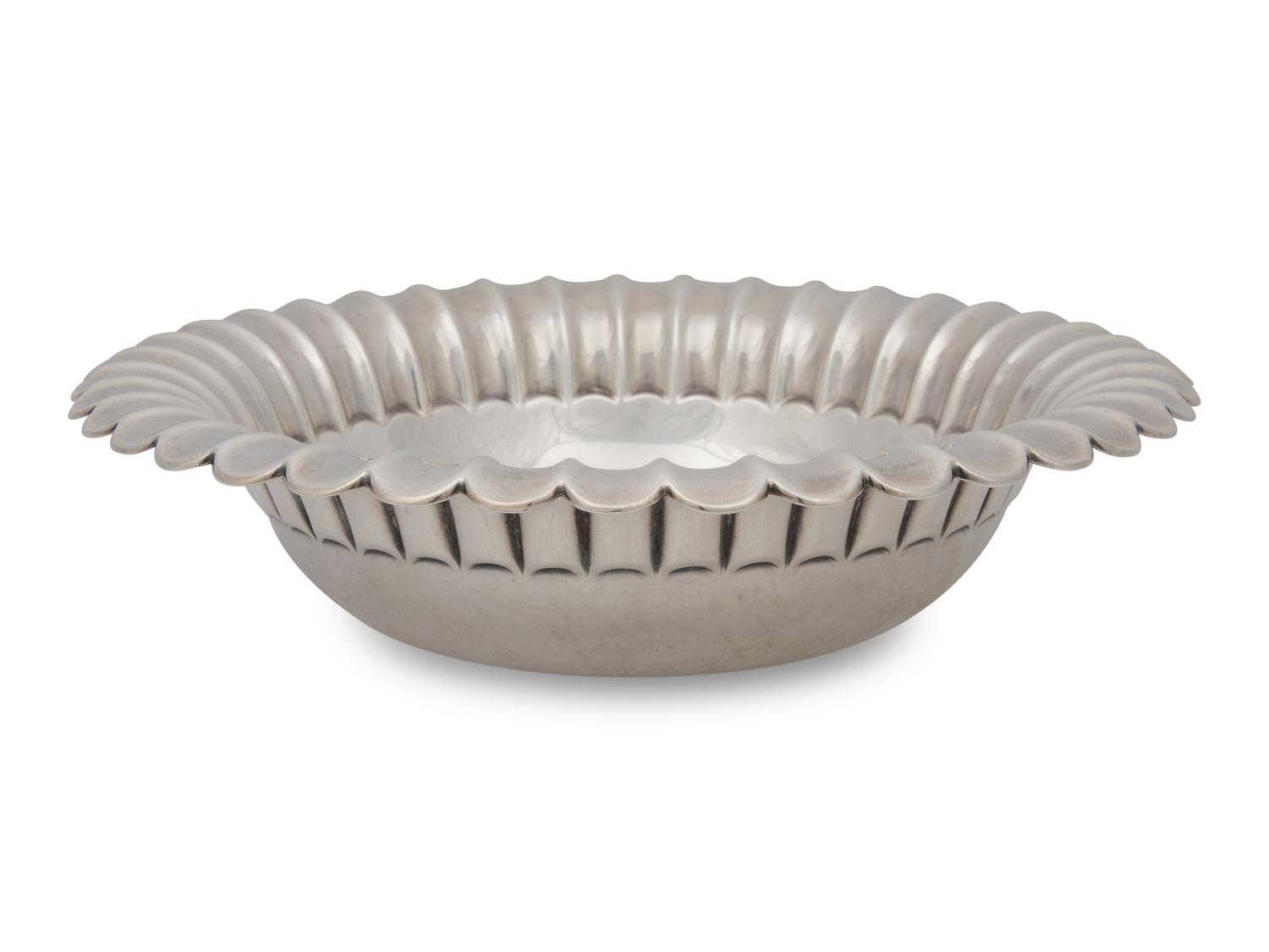 An American Silver Serving Dish