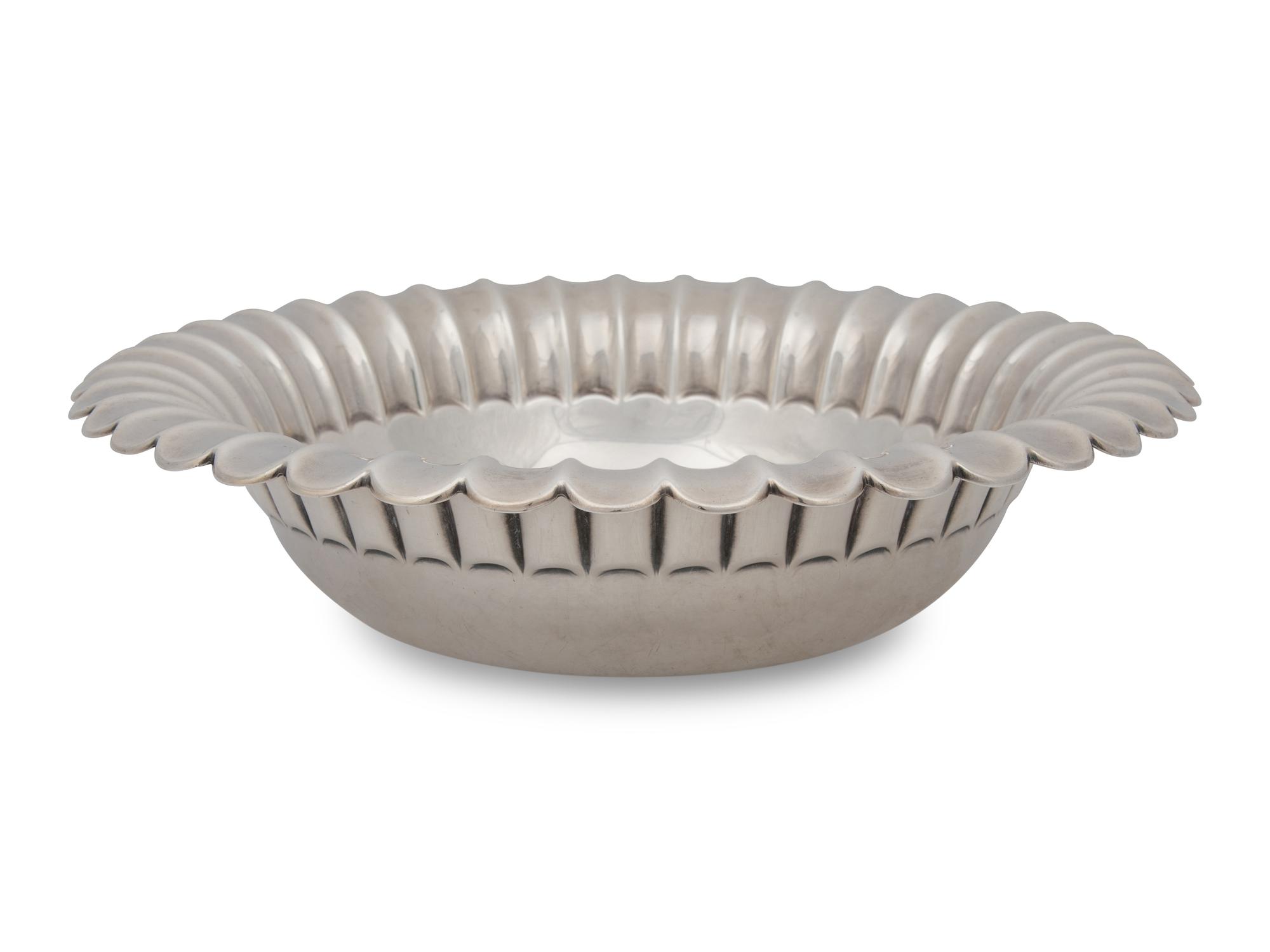 An American Silver Serving Dish