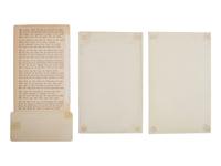 [LINCOLNIANA]. 3 poems and songs mourning the loss of Lincoln, incl. rare example with photograph.