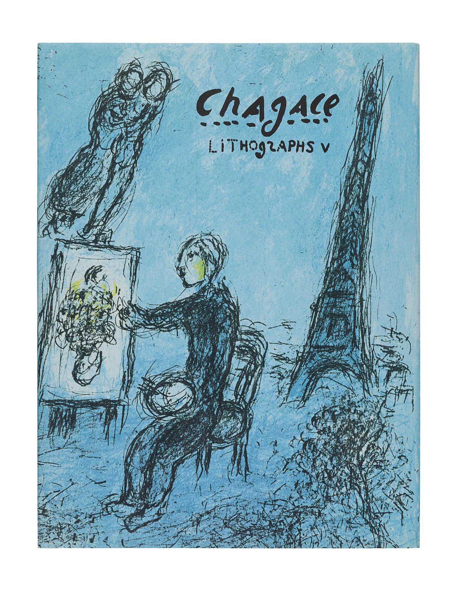 CHAGALL, Marc (1887-1985). Chagall Lithographs. Vol.I: Monte Carlo: André Sauret, 1960; Vol.II: Monte Carlo and Boston: André Sauret and Boston Book and Art Shop, Inc., 1963; Vol.III: Paris: André Sauret, 1969; Vols.IV, V and VI: New York: Crown Publishers, Inc., 1974, 1984, 1986.