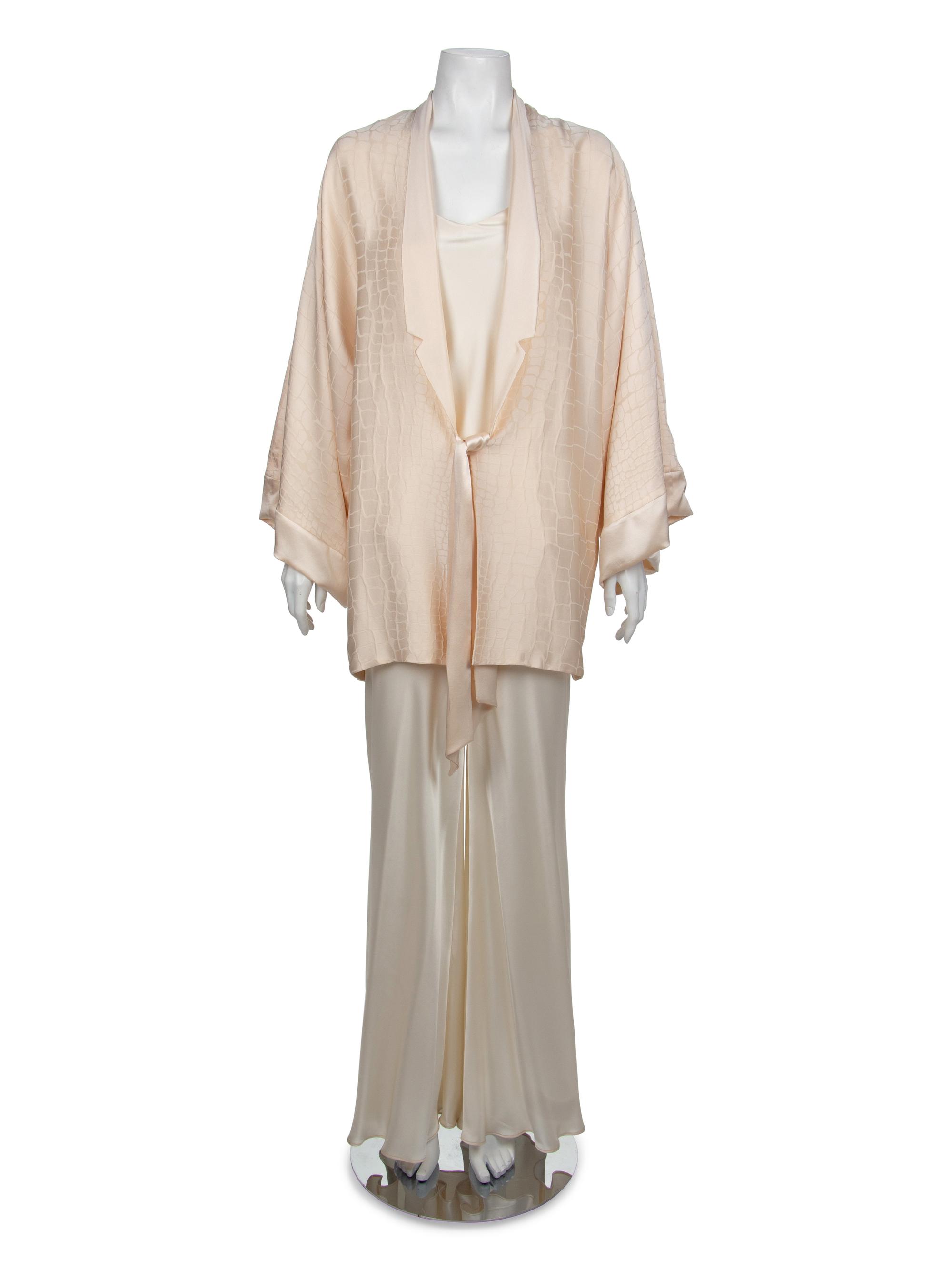 Collection of 1980s Designer Dresses and Loungewear: Givenchy, Bill Blass & Bill Tice