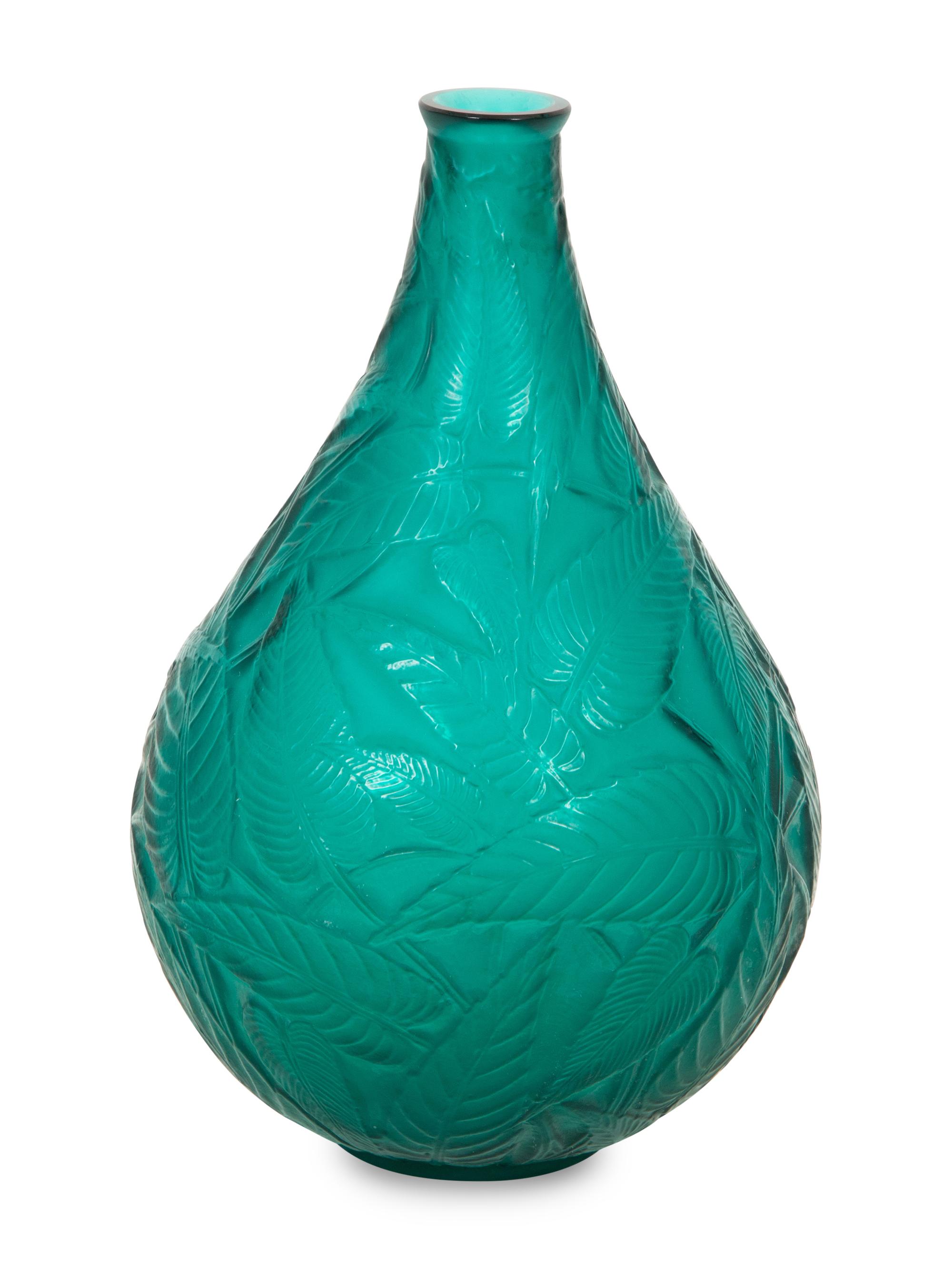 A Rene Lalique Sauge Vase