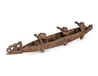 An Asmat Soul Boat