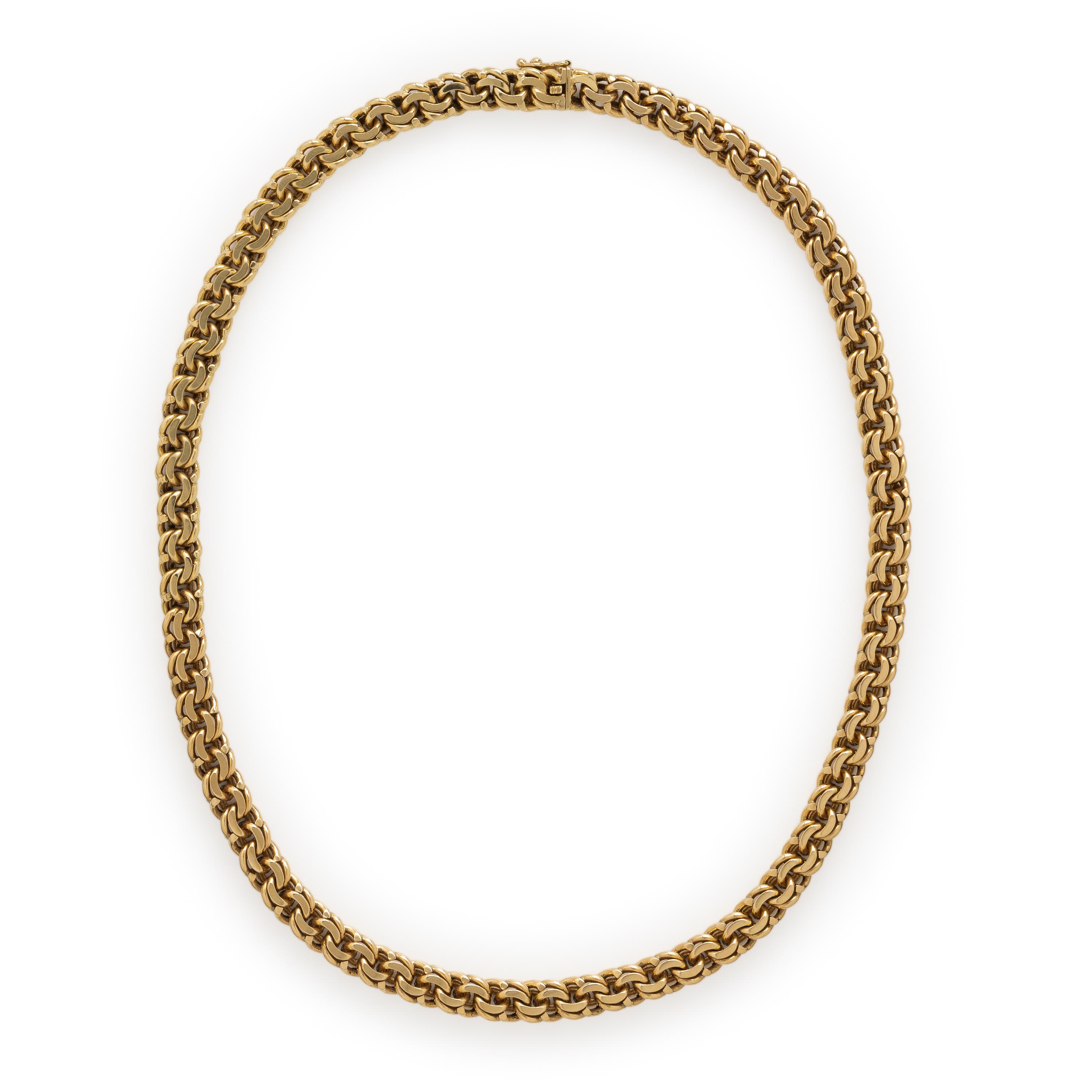 Yellow Gold Chain Necklace