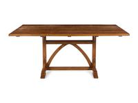 A French Provincial Style Walnut Trestle Table