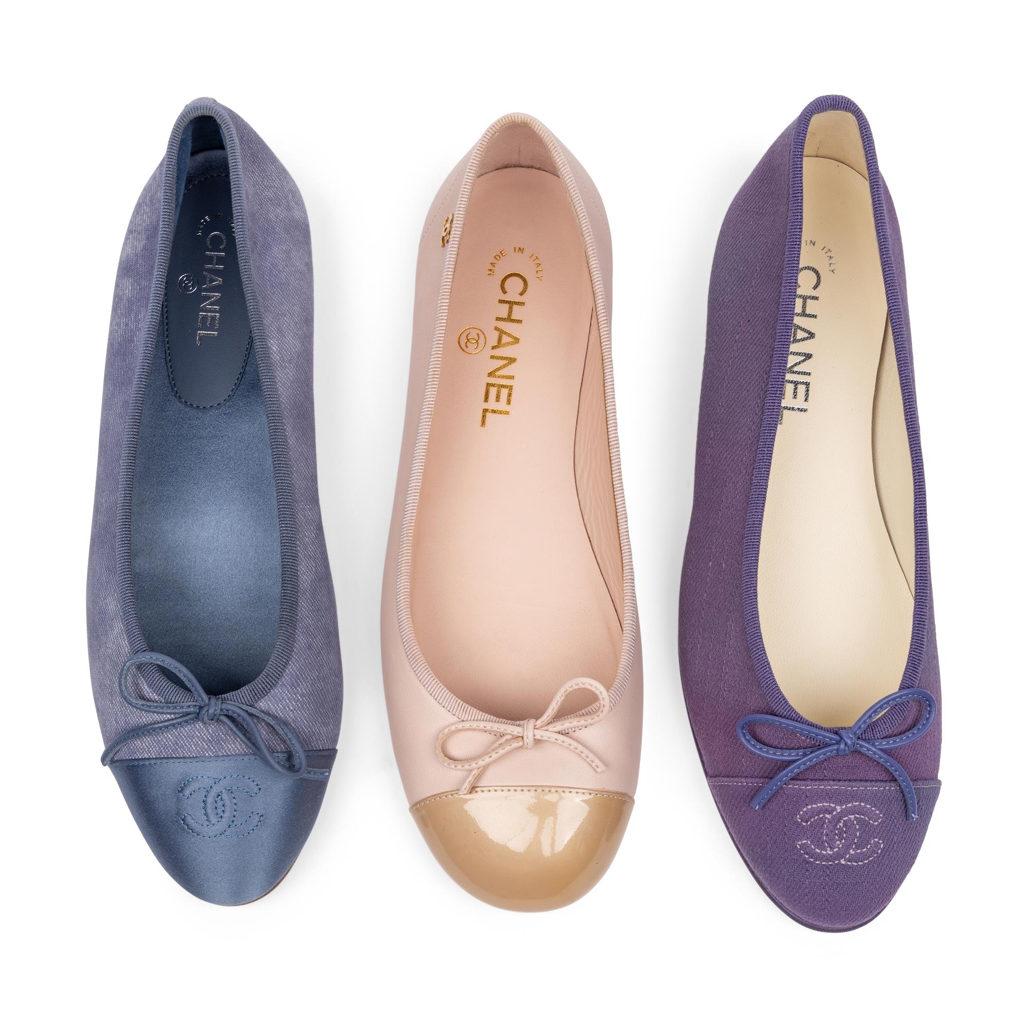 Chanel, Three Pairs of Ballet Flats
