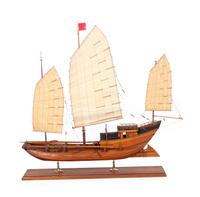 A Model of a Chinese River Junk