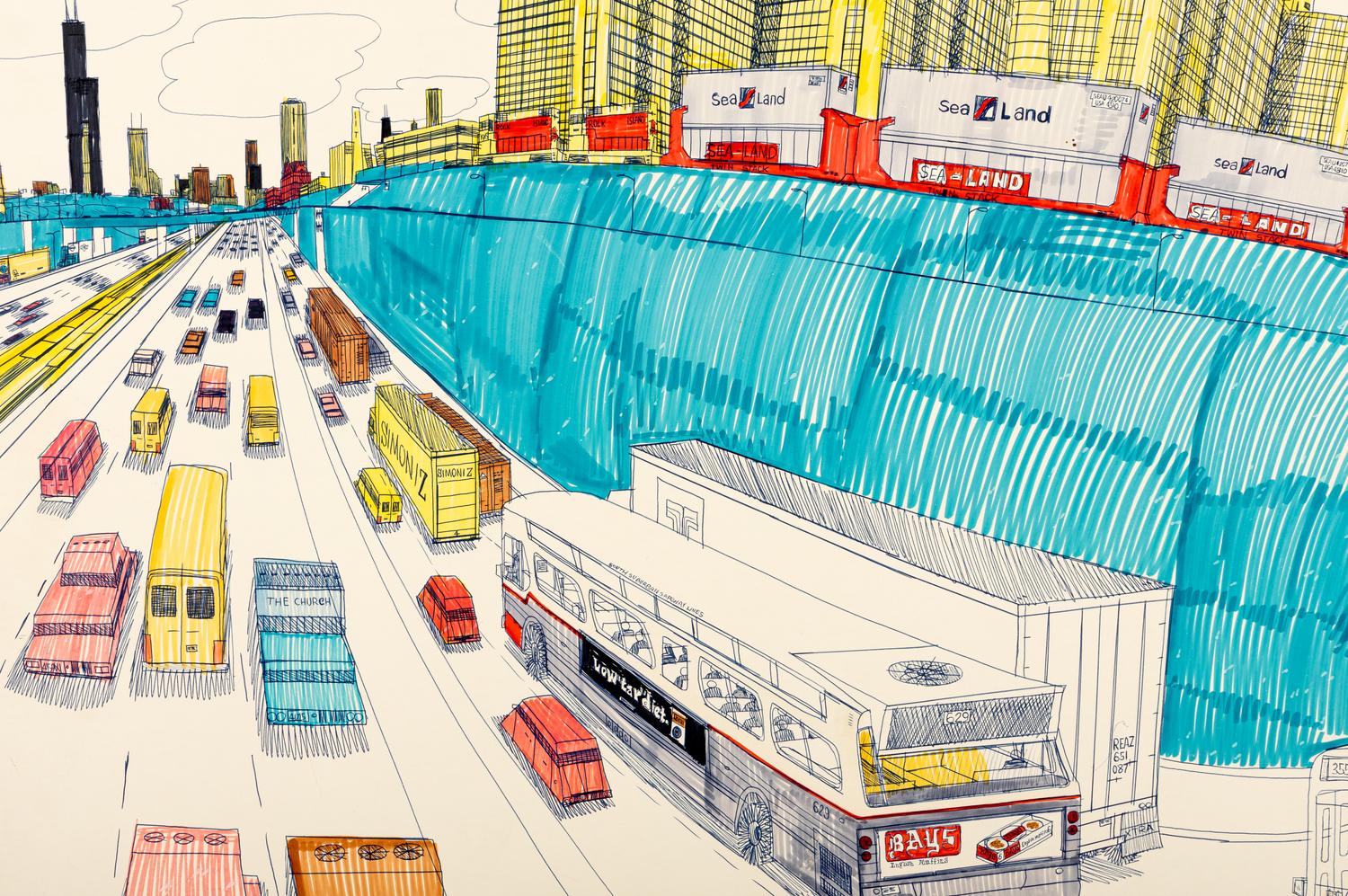 Untitled (Dan Ryan Expressway)