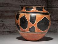 Polychrome Pottery Jar