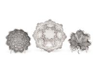 Two Buccellati Silver Bowls and Another Silver Bowl